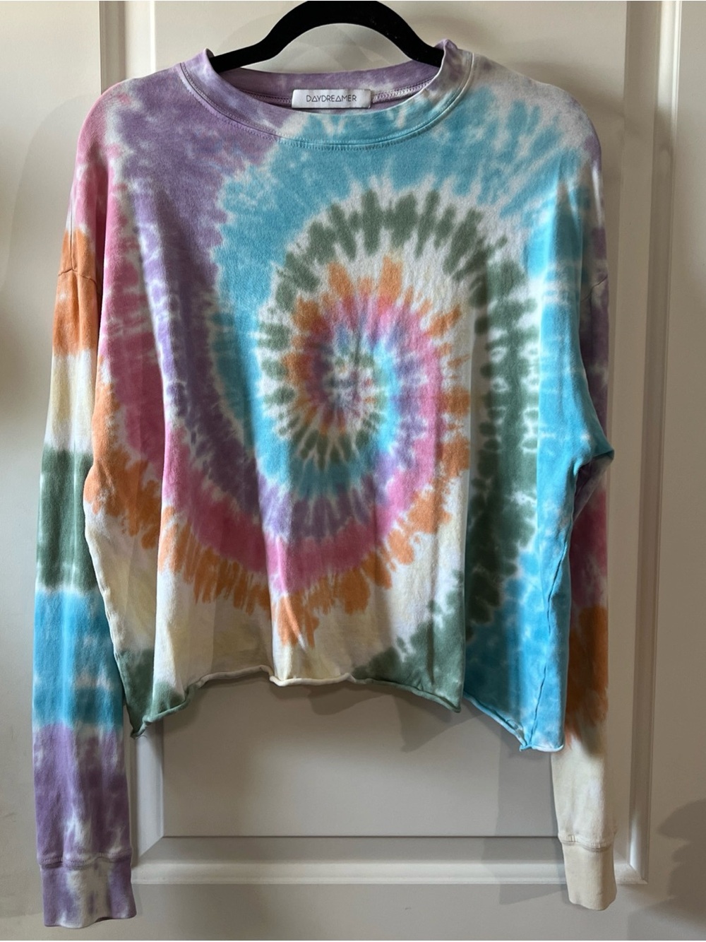 Daydreamer Tie-Dye Crop Long Sleeve